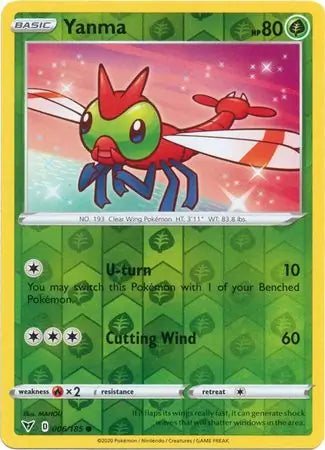 Yanma Reverse Holo 006 - Vivid Voltage