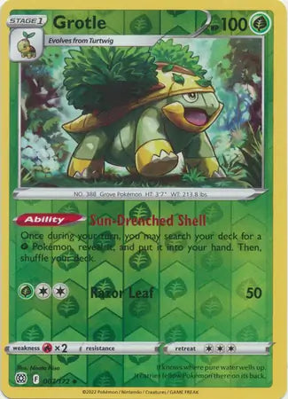 Grotle Reverse Holo 007, Brilliant Stars | Sword & Shield, , 0.00 kr, Pokesingles. Kjøp pokemon kort til lave priser hos oss.