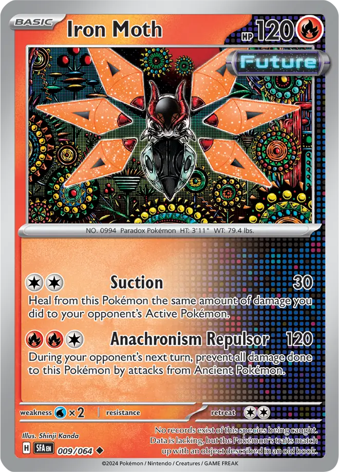 Iron Moth 009 - Shrouded Fable Pokesingles