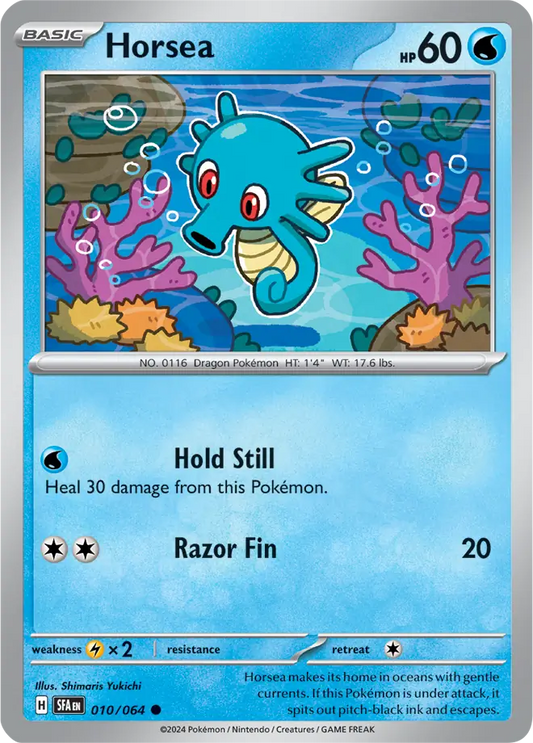 Horsea 010 - Shrouded Fable Pokesingles