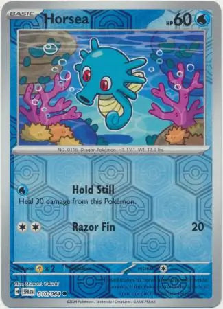 Horsea Reverse Holo 010 - Shrouded Fable Pokesingles