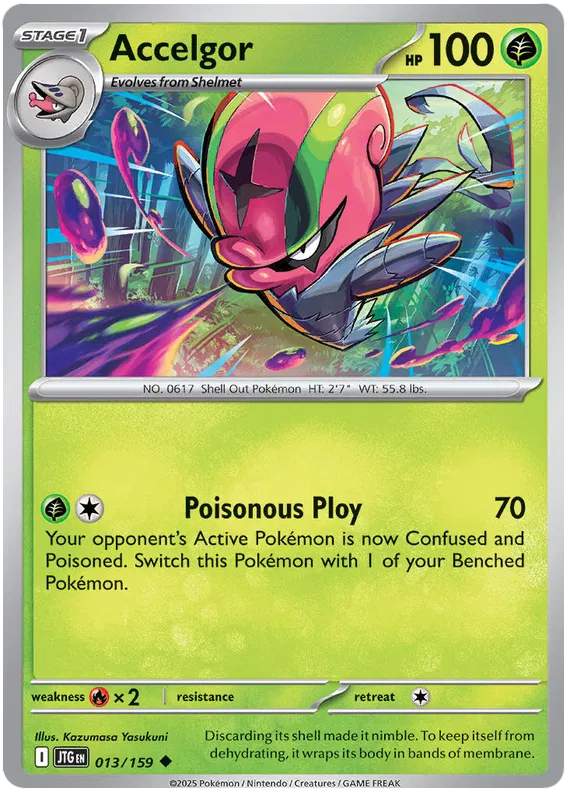 Accelgor 013 - Journey Together Pokesingles