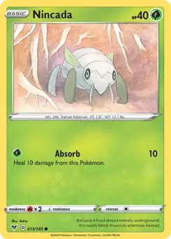 Nincada 013 - Vivid Voltage Pokesingles