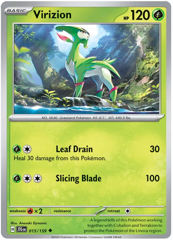 Virizion 015 - Journey Together Pokesingles