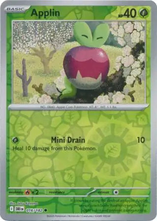Applin Reverse Holo 016 - Destined Rivals Pokesingles