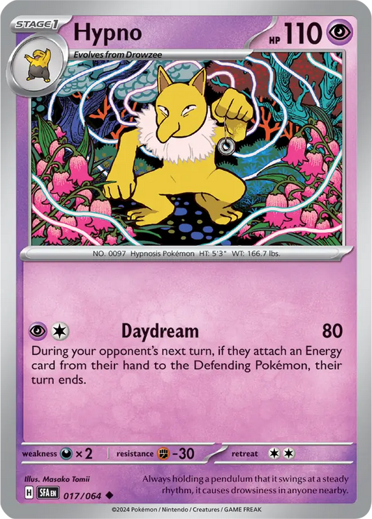 Hypno 017 - Shrouded Fable Pokesingles