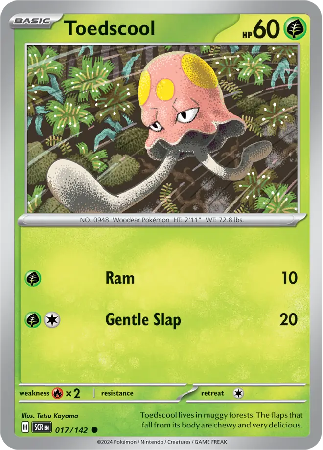 Toedscool 017 - Stellar Crown Pokesingles