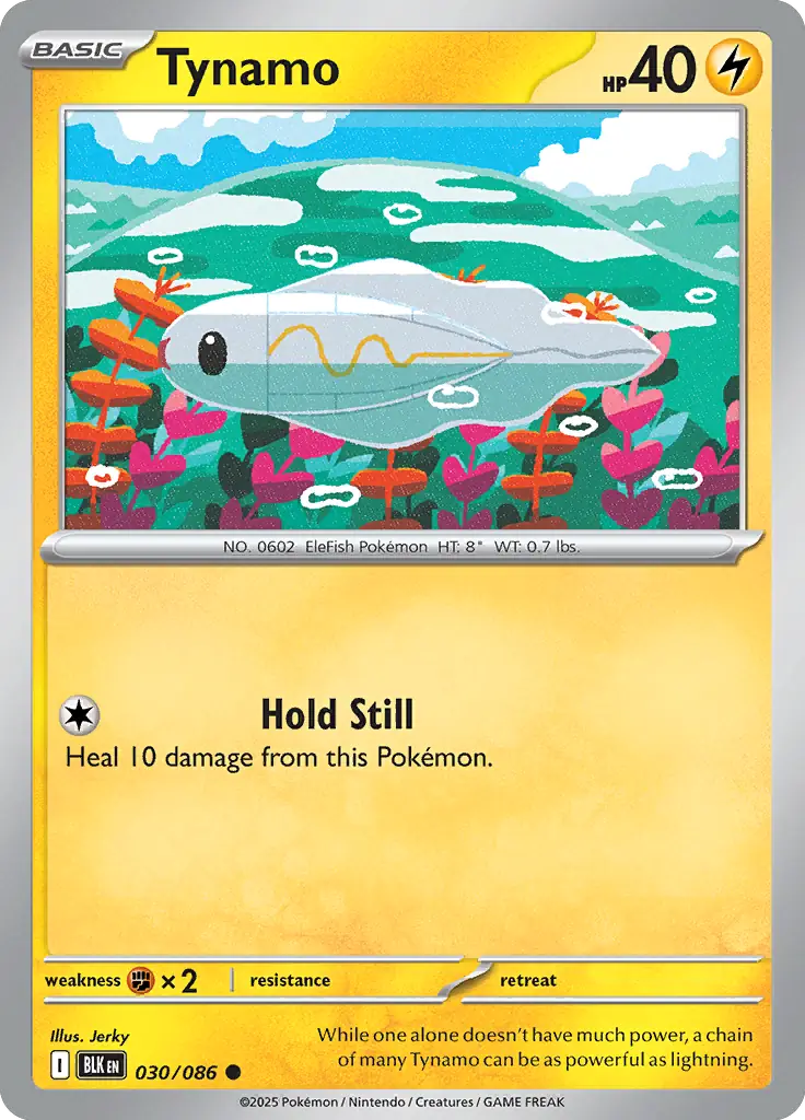 Tynamo 030 - Black Bolt Pokesingles