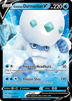 Galarian Darmanitan V 036 - Vivid Voltage
