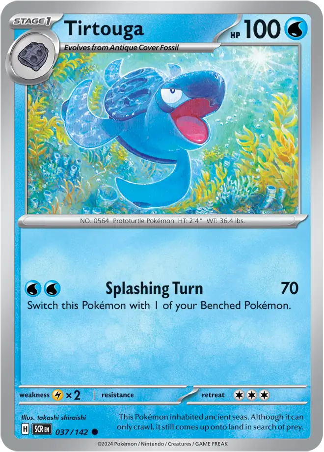 Tirtouga 037 - Stellar Crown Pokesingles