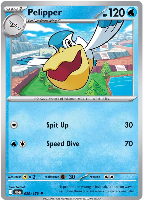 Pelipper 039 - Journey Together Pokesingles
