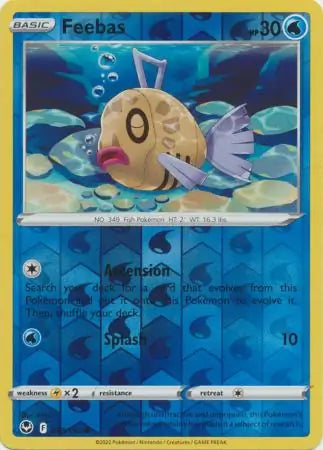 Feebas Reverse Holo 039, Silver Tempest | Sword & Shield, , 0.00 kr, Pokesingles. Kjøp pokemon kort til lave priser hos oss.