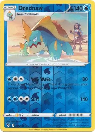 Drednaw Reverse Holo 039 - Vivid Voltage Pokesingles