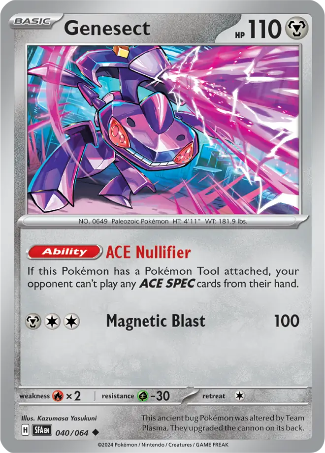 Genesect 040 - Shrouded Fable Pokesingles
