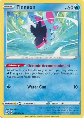 Finneon 040, Lost Origin | Sword & Shield, , 0.00 kr, Pokesingles. Kjøp pokemon kort til lave priser hos oss.