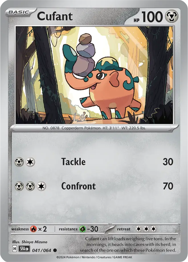 Cufant 041 - Shrouded Fable Pokesingles