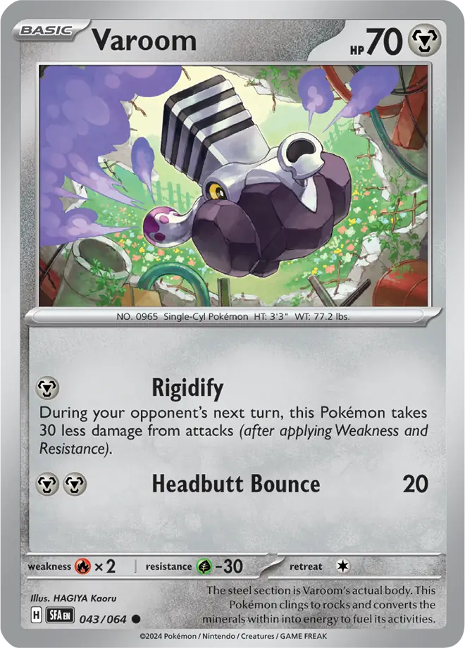 Varoom 043 - Shrouded Fable Pokesingles