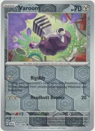 Varoom Reverse Holo 043 - Shrouded Fable Pokesingles