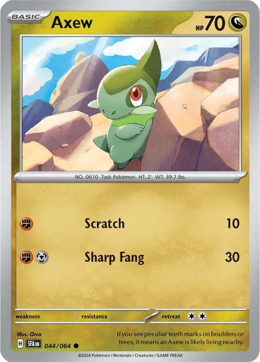 Axew 044 - Shrouded Fable Pokesingles
