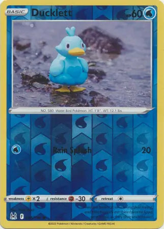 Ducklett Reverse Holo 046, Lost Origin | Sword & Shield, , 0.00 kr, Pokesingles. Kjøp pokemon kort til lave priser hos oss.