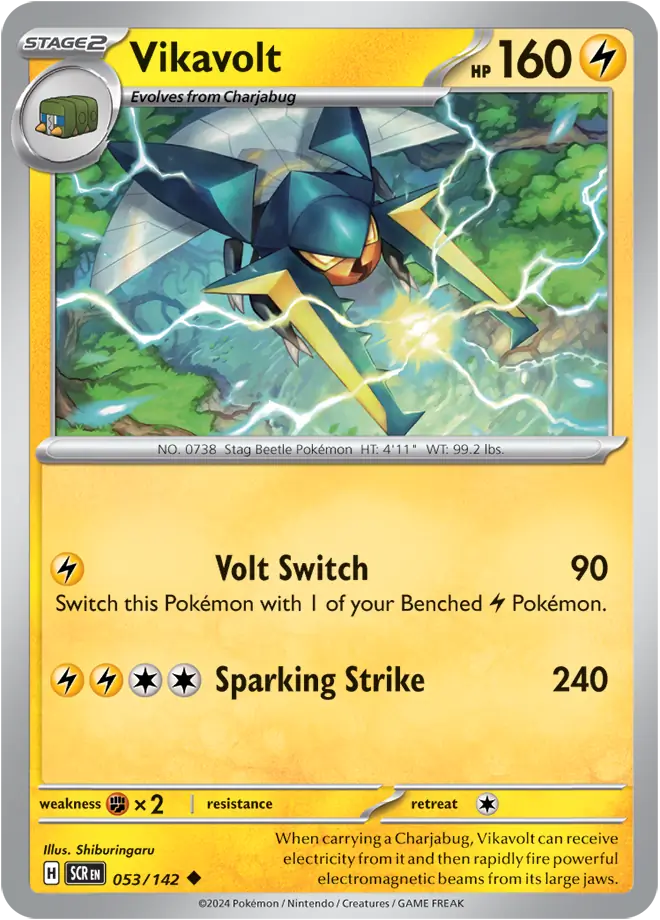 Vikavolt 053 - Stellar Crown Pokesingles
