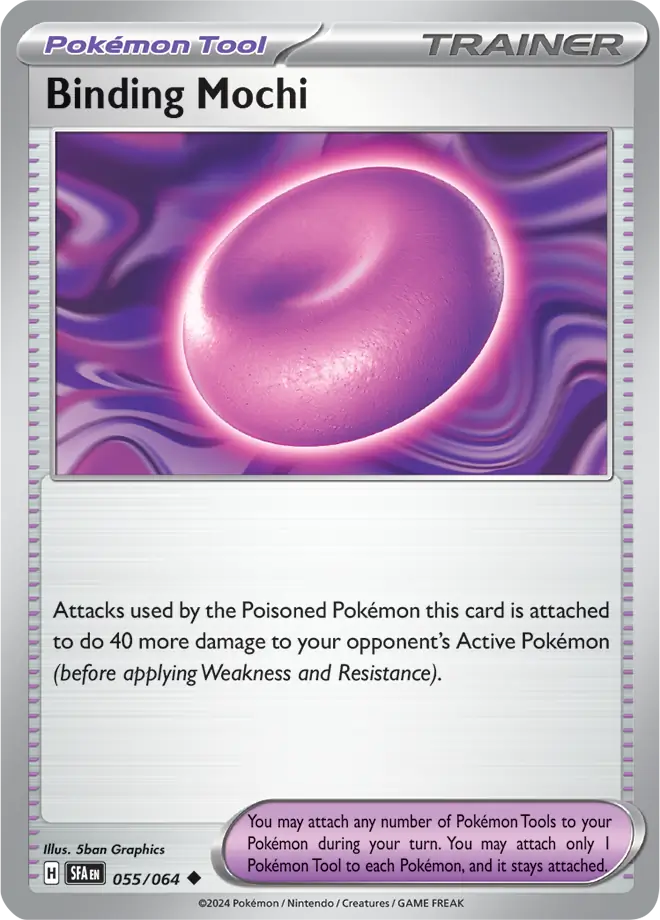 Binding Mochi 055 - Shrouded Fable Pokesingles