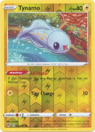 Tynamo Reverse Holo 057 - Vivid Voltage Pokesingles