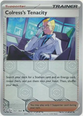 Colress's Tenacity Reverse Holo 057 - Shrouded Fable Pokesingles