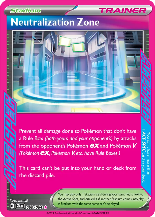 Neutralization Zone 060 - Shrouded Fable Pokesingles