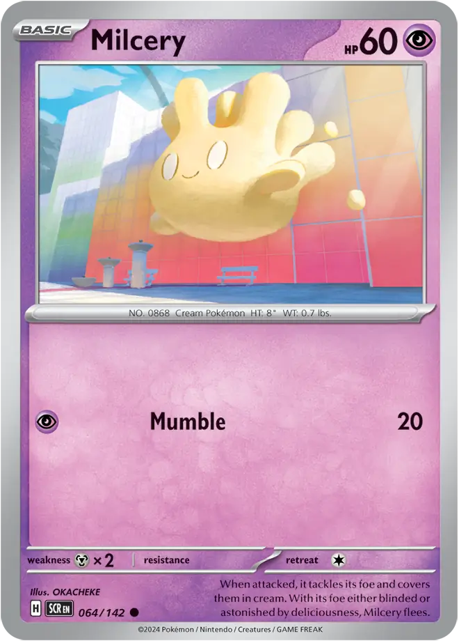 Milcery 064 - Stellar Crown Pokesingles