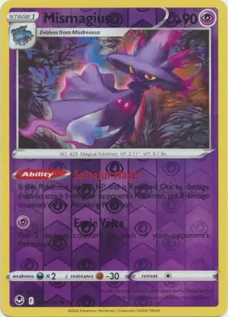 Mismagius Reverse Holo 064, Silver Tempest | Sword & Shield, , 0.00 kr, Pokesingles. Kjøp pokemon kort til lave priser hos oss.