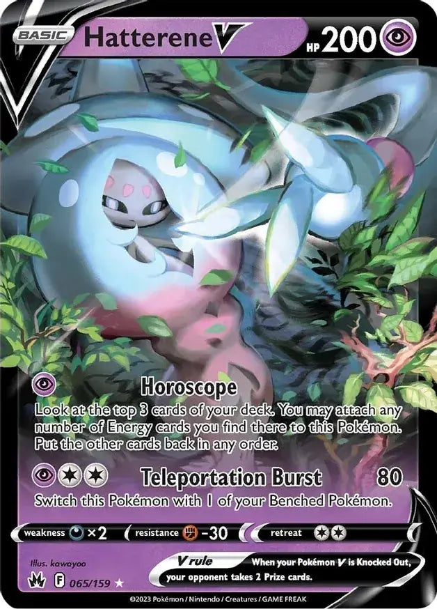 Hatterene V 065, Crown Zenith | Sword & Shield, , 0.00 kr, Pokesingles. Kjøp pokemon kort til lave priser hos oss.