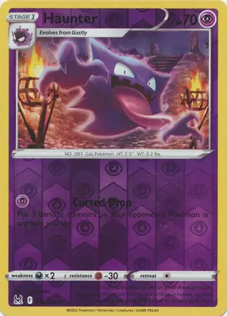 Haunter Reverse Holo 065, Lost Origin | Sword & Shield, , 0.00 kr, Pokesingles. Kjøp pokemon kort til lave priser hos oss.