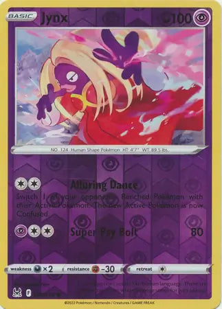 Jynx Reverse Holo 068, Lost Origin | Sword & Shield, , 0.00 kr, Pokesingles. Kjøp pokemon kort til lave priser hos oss.