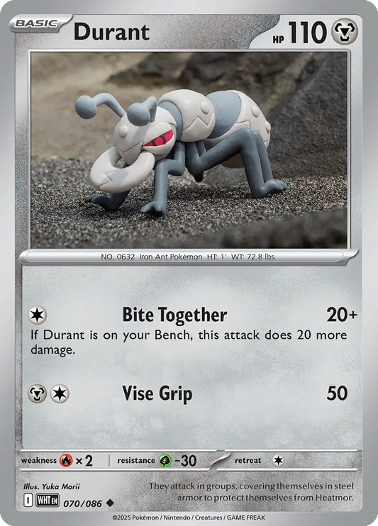 Durant 070 - White Flare Pokesingles