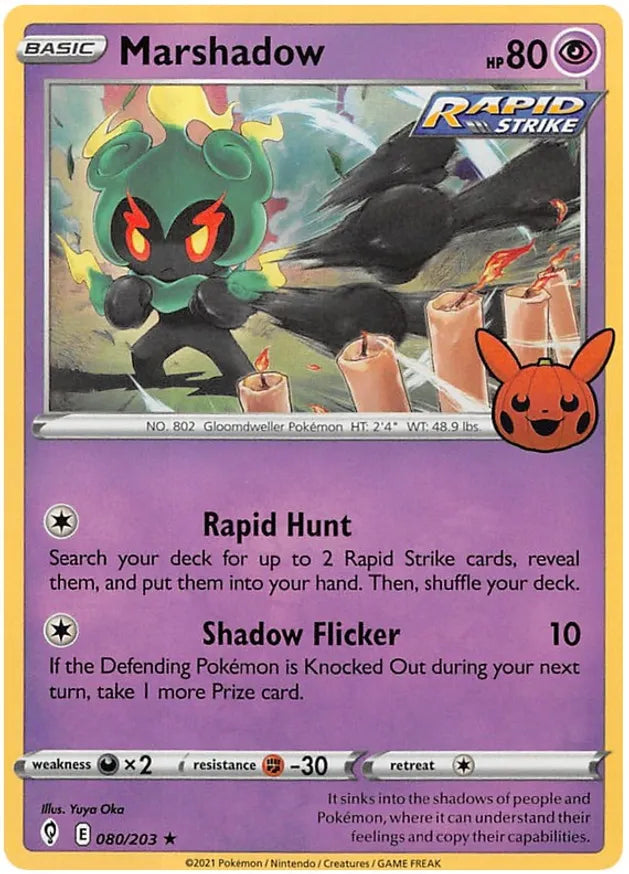 Marshadow 80 - Trick or Trade 2023 80 - Trick or Trade 2023 Pokesingles