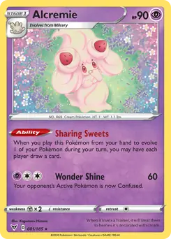 Alcremie 081 - Vivid Voltage Pokesingles