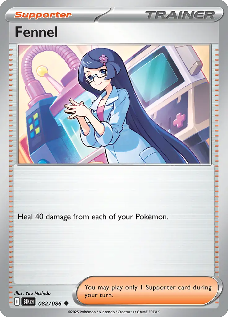 Fennel 082 - Black Bolt Pokesingles