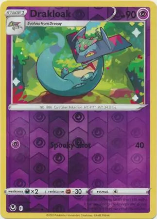 Drakloak Reverse Holo 088, Silver Tempest | Sword & Shield, , 0.00 kr, Pokesingles. Kjøp pokemon kort til lave priser hos oss.