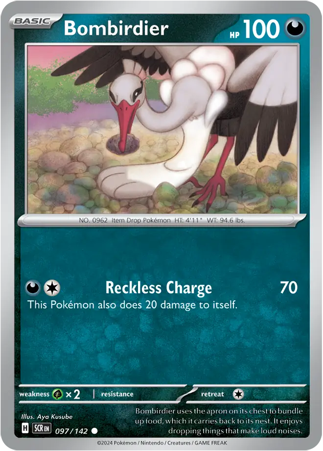 Bombirdier 097 - Stellar Crown Pokesingles