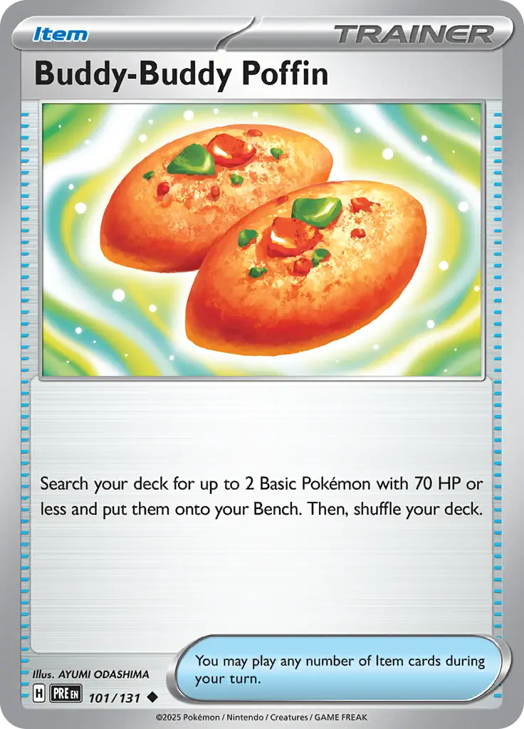 Buddy-Buddy Poffin 101 - Prismatic Evolutions Pokesingles
