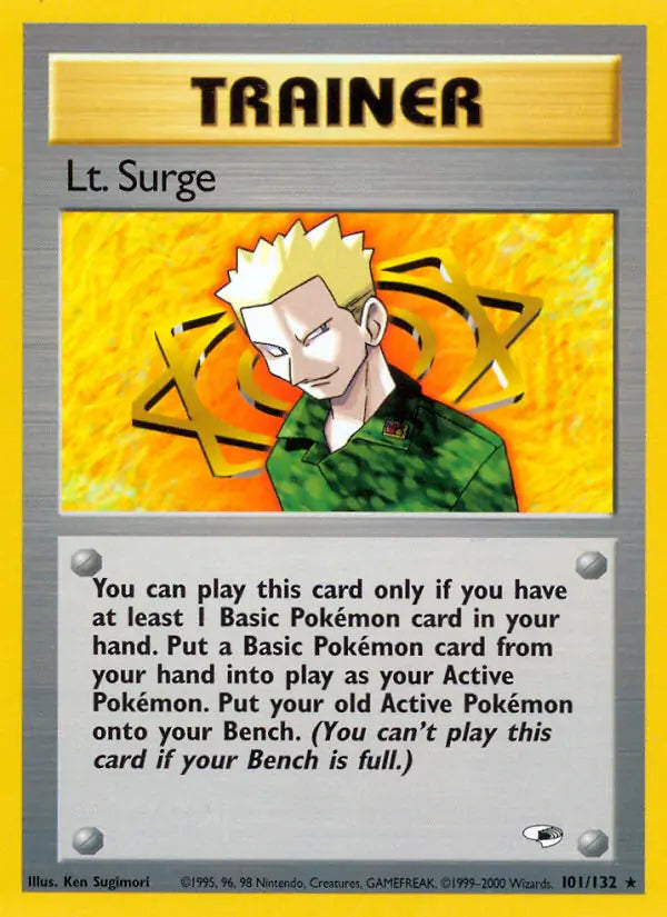 Lt. Surge 101 - Gym Heroes Pokesingles
