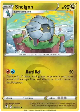 Shelgon 108, Evolving Skies | Sword & Shield, , 5.00 kr, Pokesingles. Kjøp pokemon kort til lave priser hos oss.