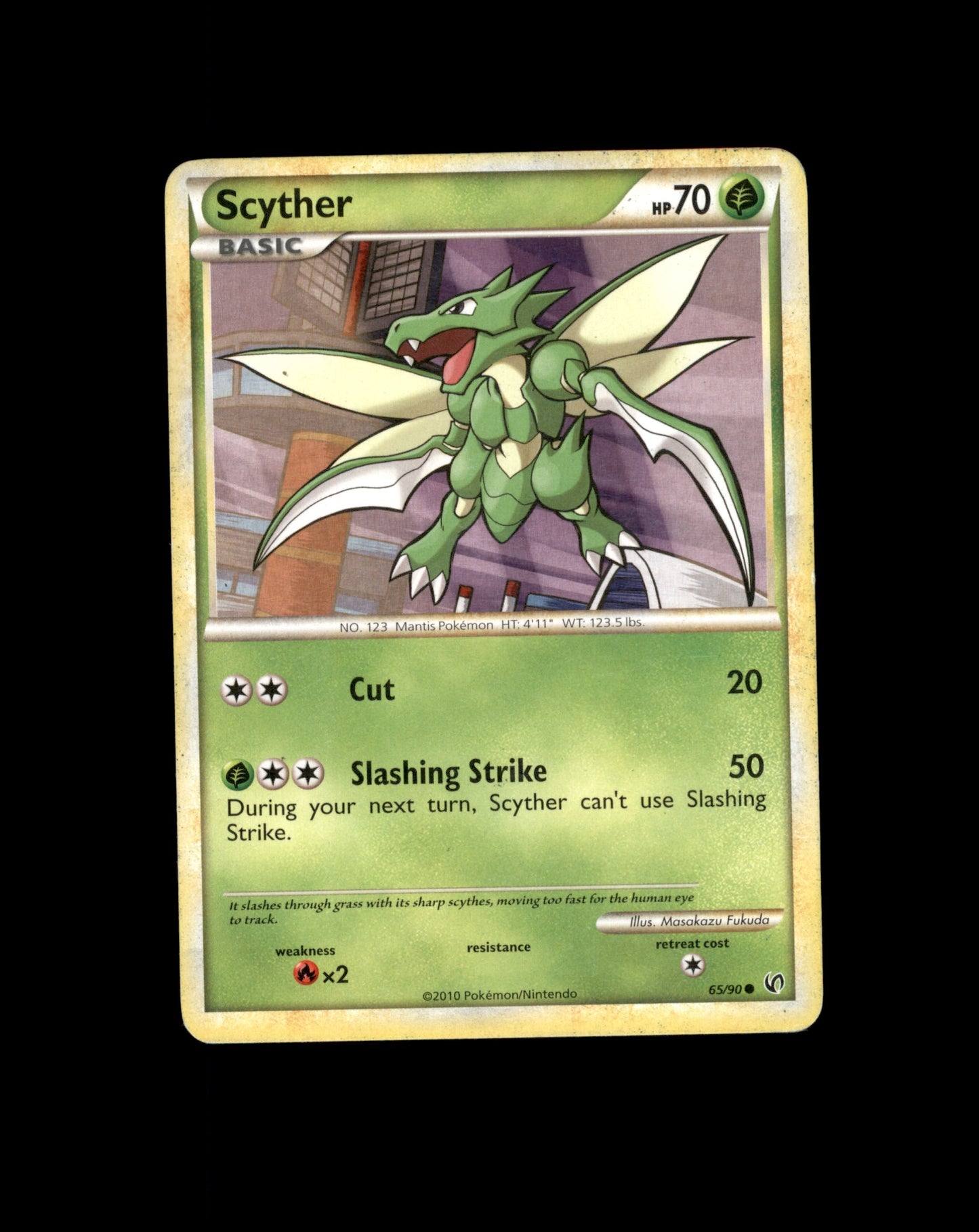 *SE BILDE FOR TILSTAND* Scyther #65 Pokemon Undaunted Pokesingles