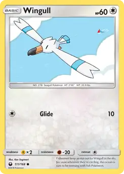 Wingull 111 - Celestial Storm Pokesingles