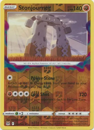 Stonjourner Reverse Holo 111, Lost Origin | Sword & Shield, , 0.00 kr, Pokesingles. Kjøp pokemon kort til lave priser hos oss.