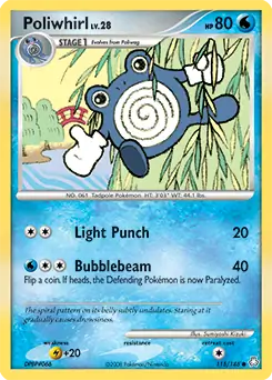 Poliwhirl 115 - Legends Awakened Pokesingles