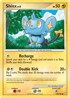 Shinx 118 - Legends Awakened Pokesingles
