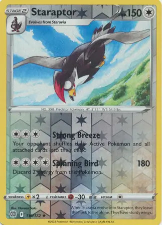 Staraptor Reverse Holo 119, Brilliant Stars | Sword & Shield, , 0.00 kr, Pokesingles. Kjøp pokemon kort til lave priser hos oss.