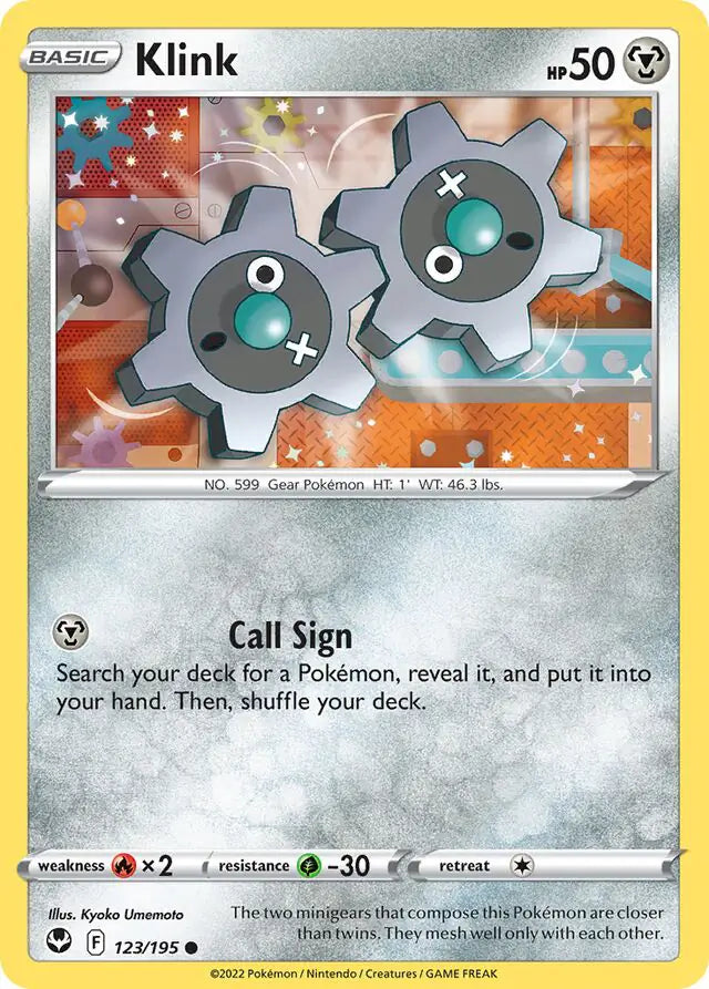 Klink 123, Silver Tempest | Sword & Shield, , 0.00 kr, Pokesingles. Kjøp pokemon kort til lave priser hos oss.